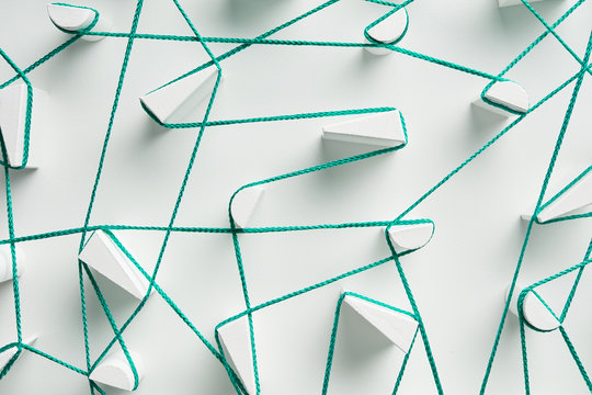 Infrastructure of green threads connected