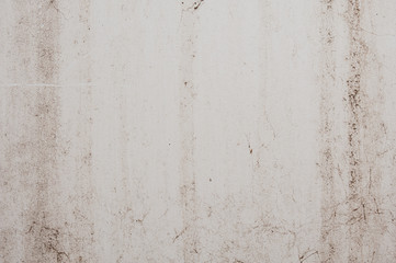 Texture of old white dirty metal