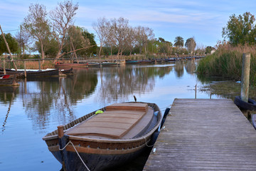 Obraz premium Fishing boats