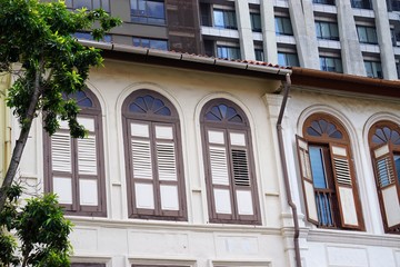 Obraz premium architecture details from singapore