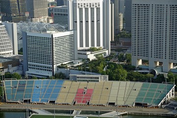 huge office building in singapore