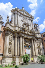 Fototapeta na wymiar church of in Rome, Italy