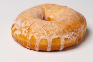 donut on white background