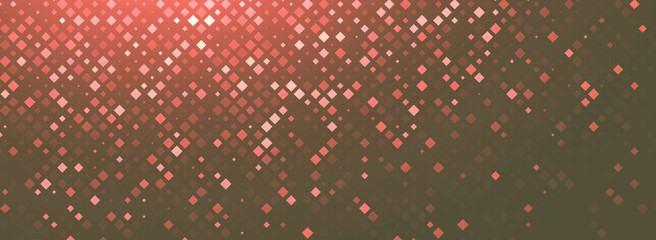 Technology illustration. Abstract futuristic background consisting of small squares and pixels. 