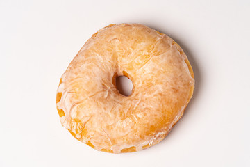 Obraz na płótnie Canvas donut on white background