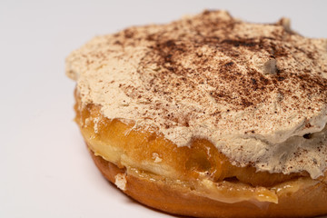 donut on white background