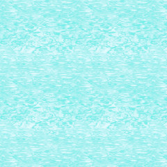 Green mint blurred abstract background, patchy backdrop. Glare on the water