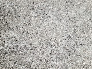 Grey concrete on the street