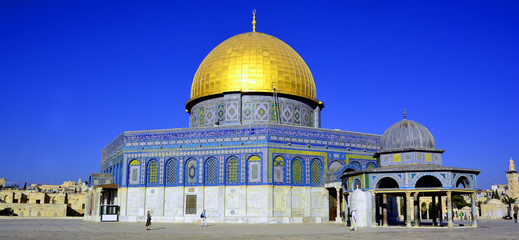 Temple Mount known as the the Noble Sanctuary of Jerusalem located in the Old City of Jerusalem, is...