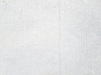 Poured silver concrete on the street