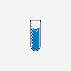 Test Tube Icon. Editable Vector EPS Symbol Illustration.