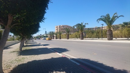 Obraz premium plage hammamet, Tunisie