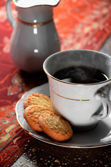 coffee and cookies
