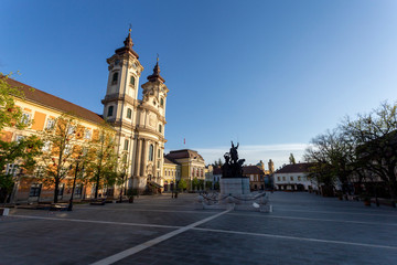 Fototapeta na wymiar Minorite church in Eger, Hungary