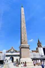 Oldest obelisk in Rome Italy