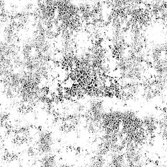 Grunge texture in black and white. Texture of dirt, chips, scuffs, dust, cracks. Dirty abstract background