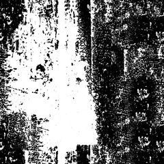 Grunge texture in black and white. Texture of dirt, chips, scuffs, dust, cracks. Dirty abstract background