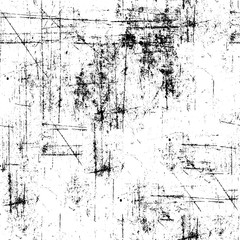 Grunge texture in black and white. Texture of dirt, chips, scuffs, dust, cracks. Dirty abstract background