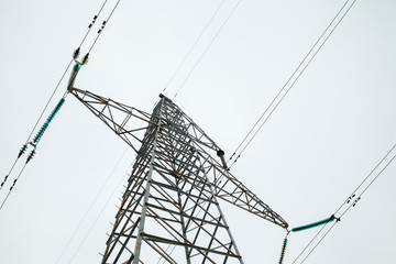 Electricity pylon.