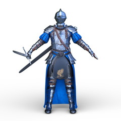 Naklejka premium 甲冑の戦士