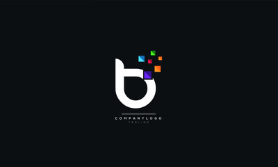 Letter B Logo Design Icon Vector Symbol