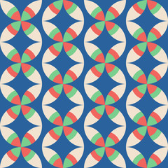 Timeless seamless pattern. Abstract contrast geometric design.