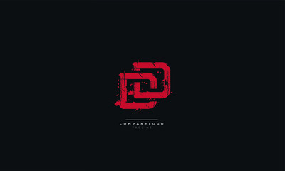 DD Letter Logo Design Icon Vector Symbol