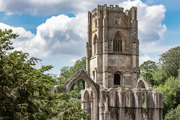 Fototapeta premium Fountains Abbey and Studley Royal World Heritage Site