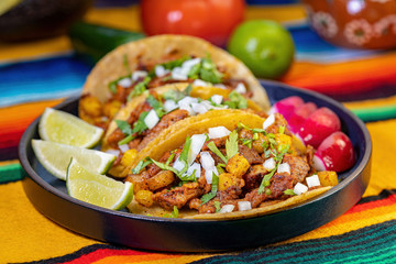 Al Pastor style Tacos