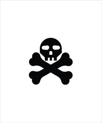 death icon,vector best flat death icon.