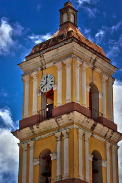 torre reloj iglesia del parque de caibarien villa clara cuba
