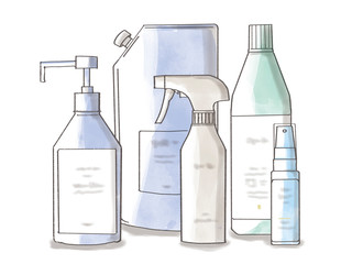 ウイルス対策_カラーボトル