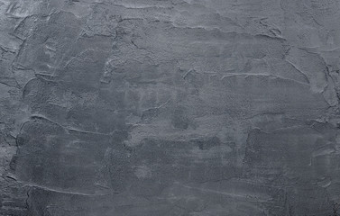 Dark black concrete wall texture background. Natural black slate concrete  background pattern.