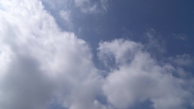 北海道のふわふわの雲2_タイムプラス_Fluffy clouds_Time lapse