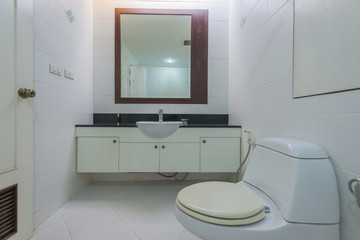 Wc toilet in apartment