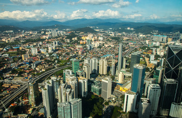 Kuala Lumpur cityscape, Malaysia
