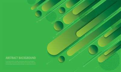 modern green gradient trendy background vector illustration EPS10