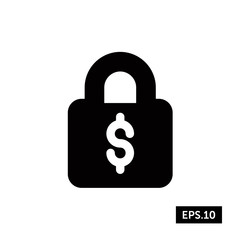 Money Secure Icon, Money Secure Sign/Symbol Vector