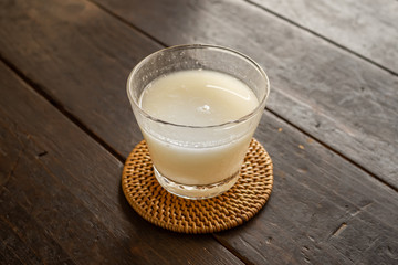 甘酒　 delicious sweet alcoholic drink japan