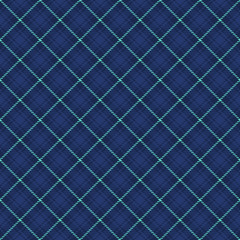 Plaid Seamless Pattern - Textured plaid repeating pattern design