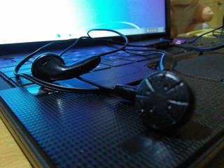stethoscope on laptop keyboard