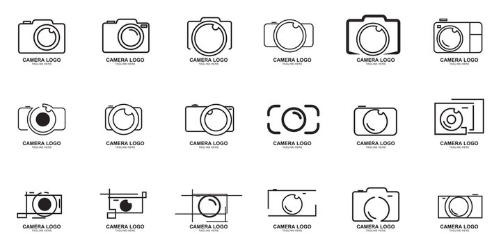 Set of Camera Logo design