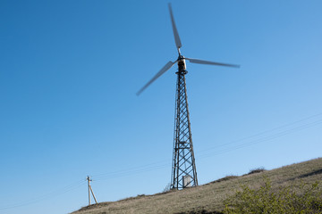 Wind turbines and wind power