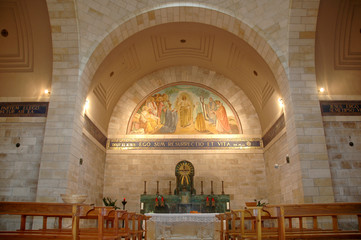 Church of Saint Lazarus, a Roman Catholic church located in the West Bank town of al-Eizariya, identified with biblical Bethany