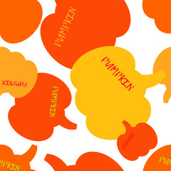 Seamless background. Isolated creative design of healthy lifestyle objects. Vector illustration for web design or print.