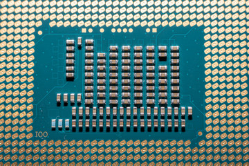 looking at the cpu socket transistors on the cpu, macro environment