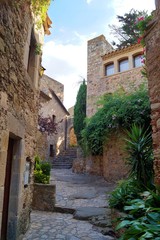 Pals village, Gerona, Catalonia, Spain