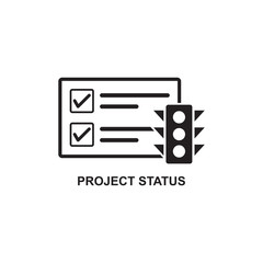 PROJECT STATUS ICON , SCHEDULE SERVICE ICON