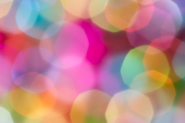defocused ligths