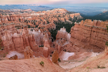 Sunset Point at Dusk, Bryce Canyon